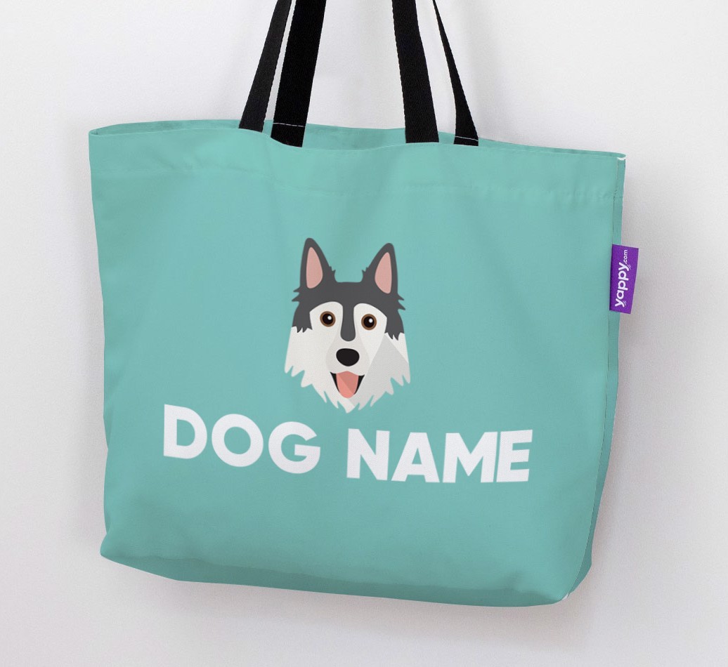 Personalized {dogsName} Icon Canvas Bag
