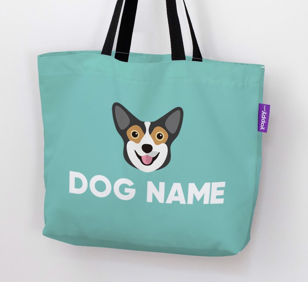 Personalized {dogsName} Icon Canvas Bag