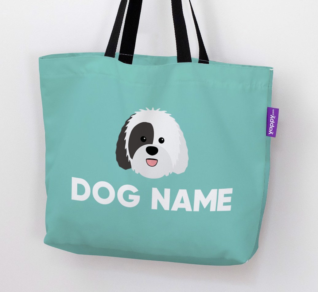 Personalised {dogsName} Icon Canvas Bag