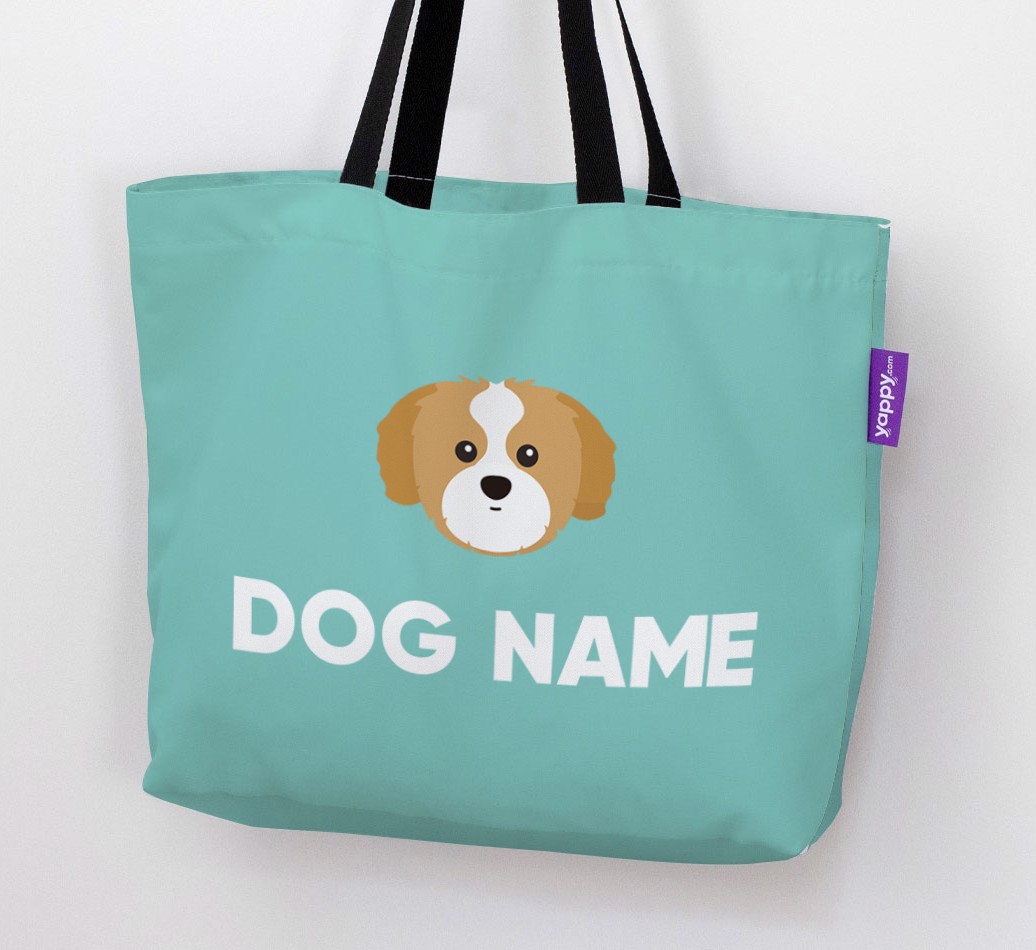 Personalised {dogsName} Icon Canvas Bag