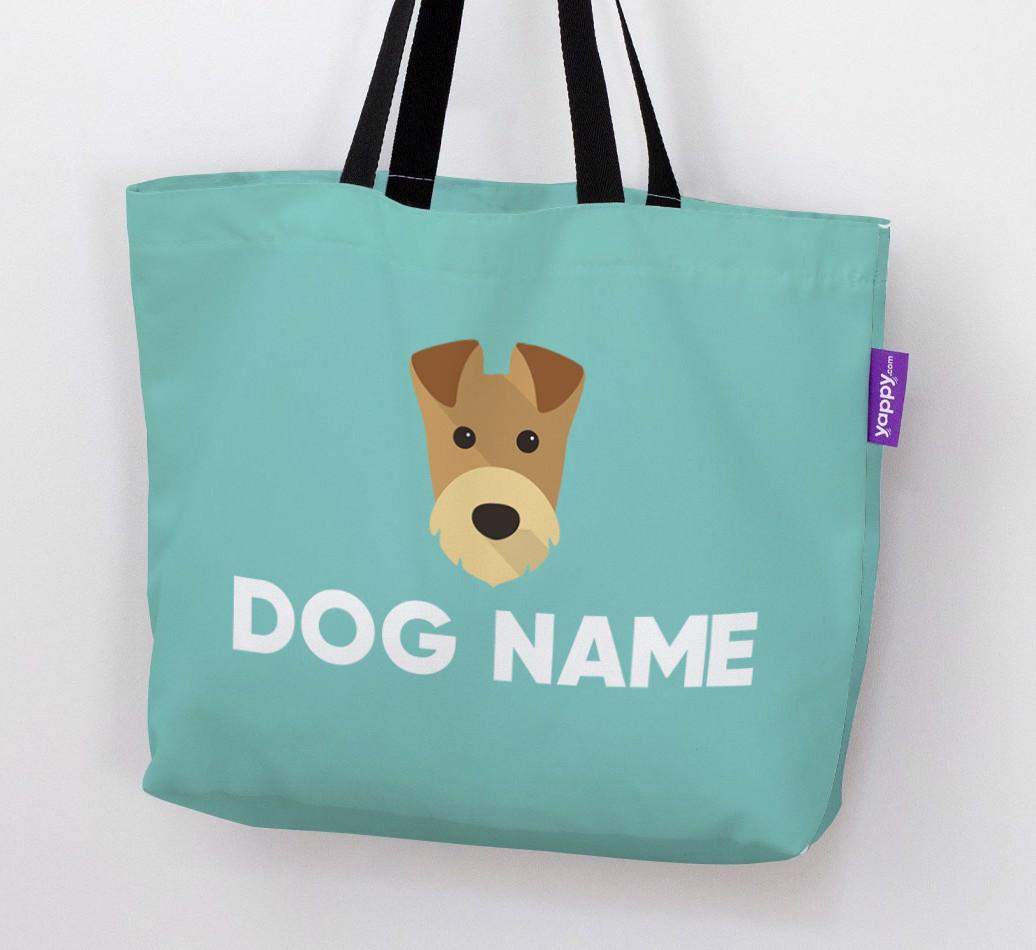 Personalized {dogsName} Icon Canvas Bag