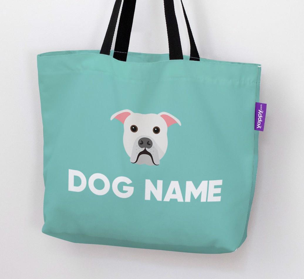 Personalized {dogsName} Icon Canvas Bag