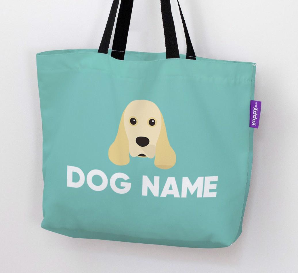Personalized {dogsName} Icon Canvas Bag