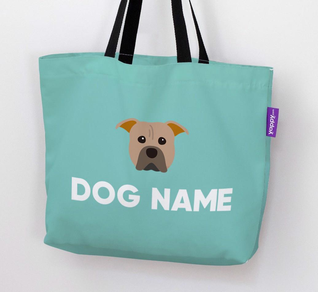Personalized {dogsName} Icon Canvas Bag
