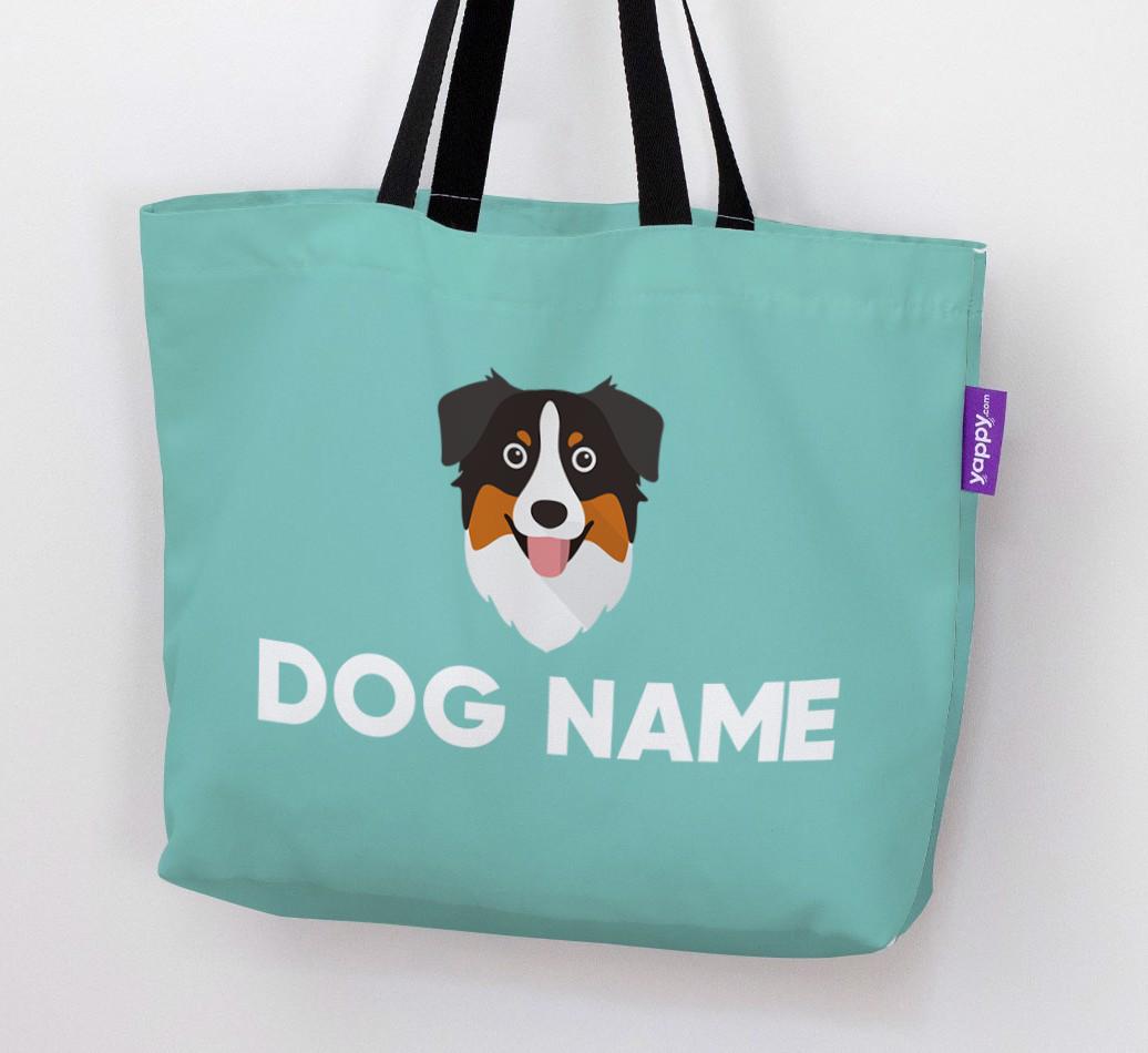 Personalized {dogsName} Icon Canvas Bag