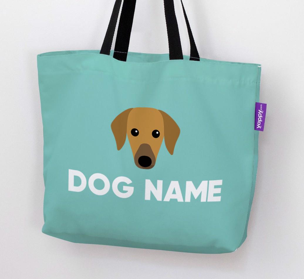 Personalized {dogsName} Icon Canvas Bag