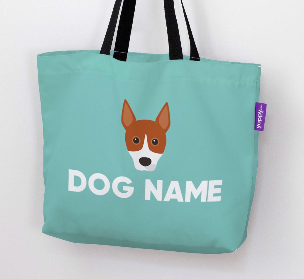 Personalized {dogsName} Icon Canvas Bag