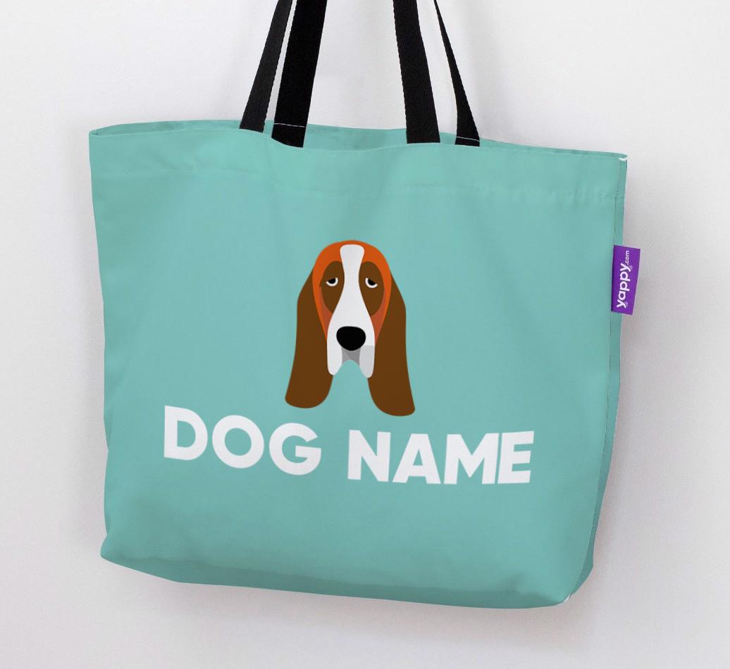 Personalized {dogsName} Icon Canvas Bag
