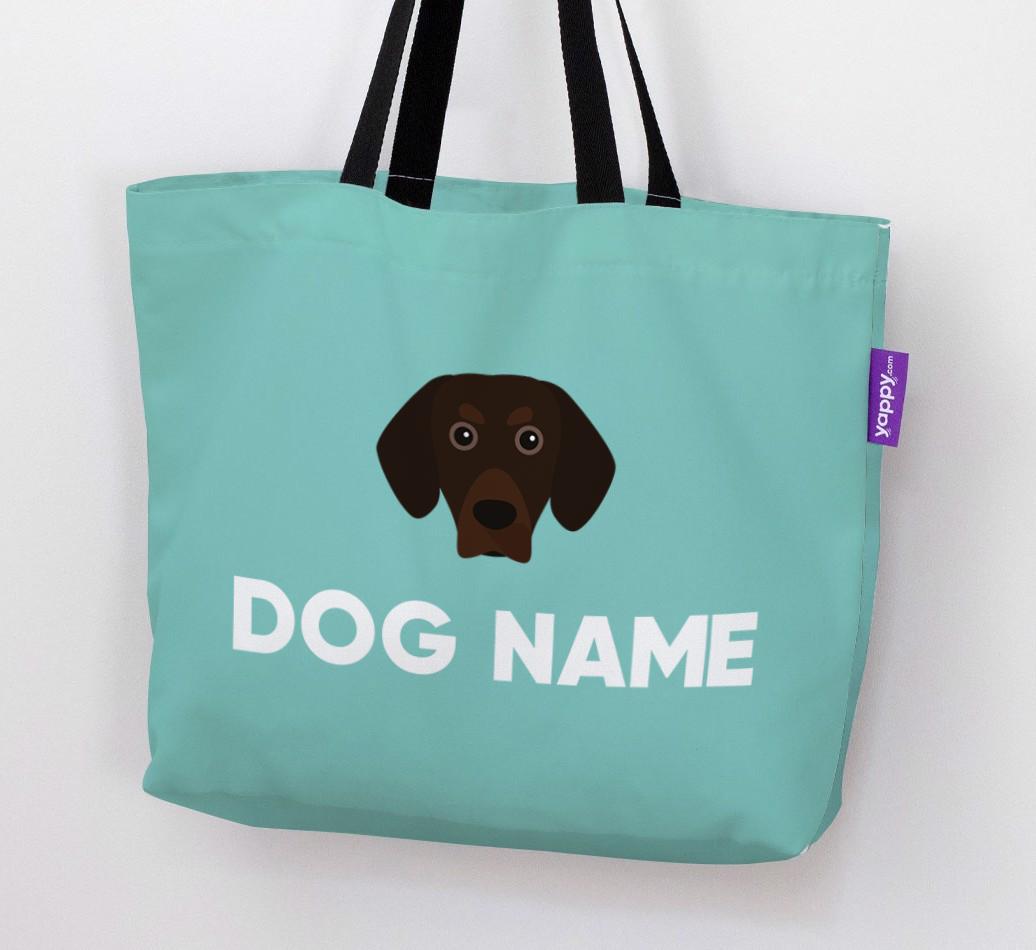 Personalized {dogsName} Icon Canvas Bag