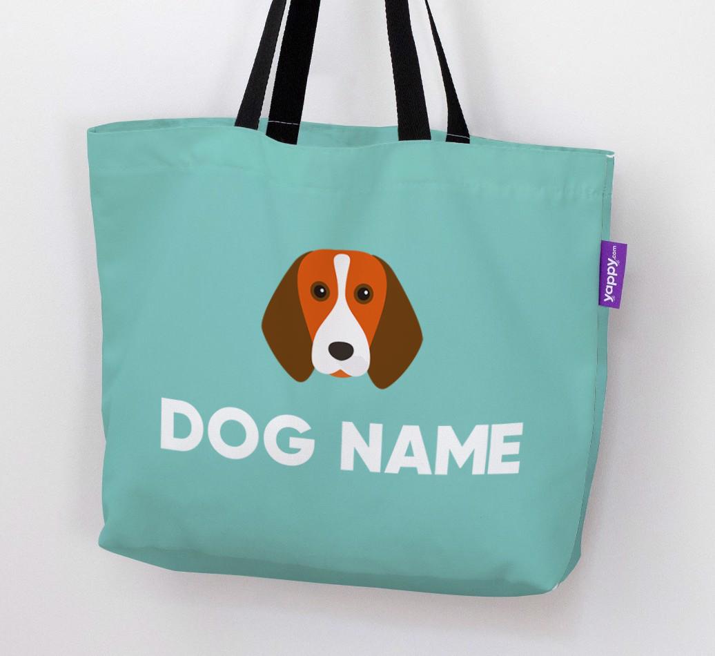 Personalized {dogsName} Icon Canvas Bag