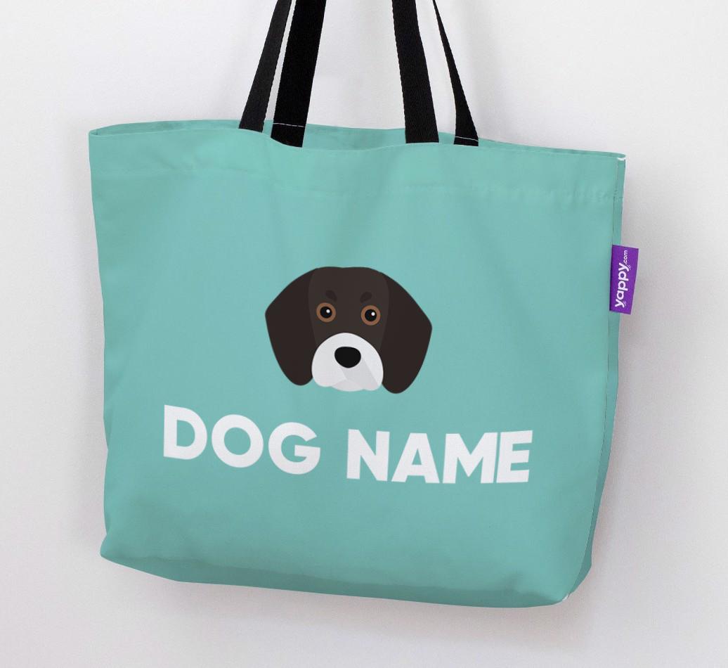 Personalized {dogsName} Icon Canvas Bag
