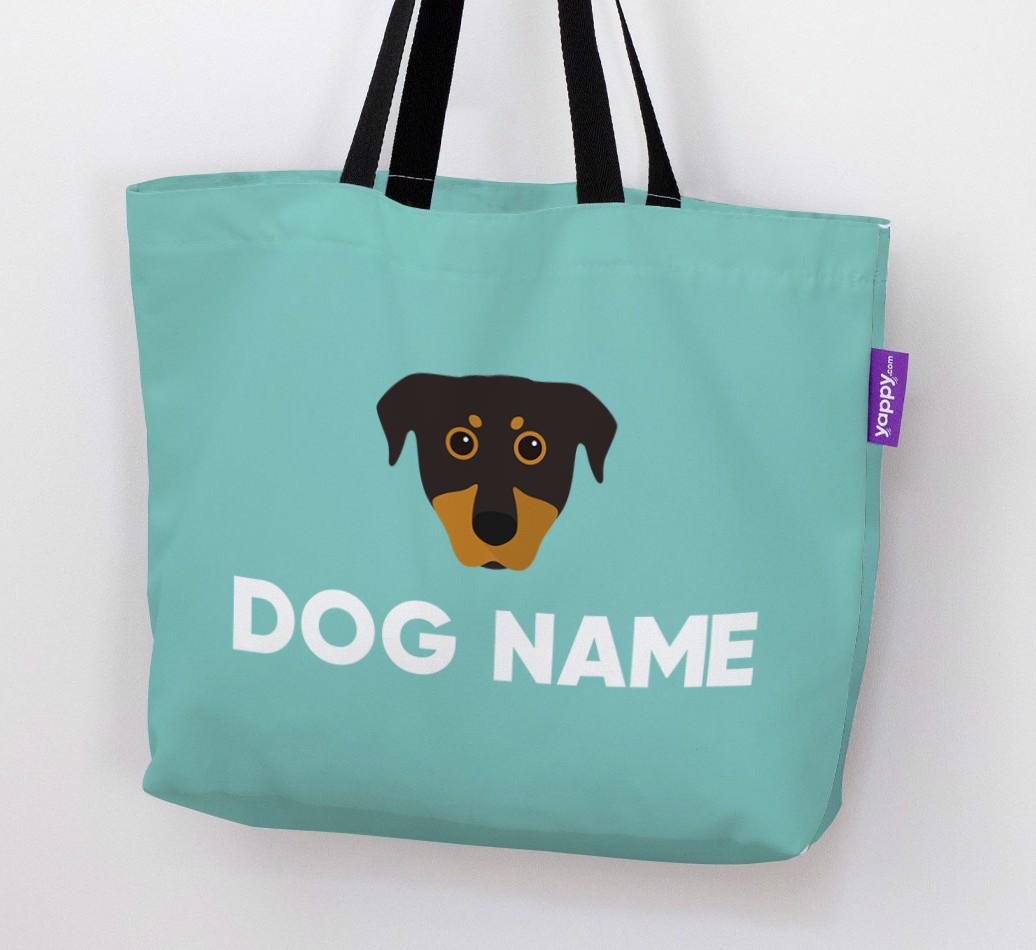 Personalized {dogsName} Icon Canvas Bag