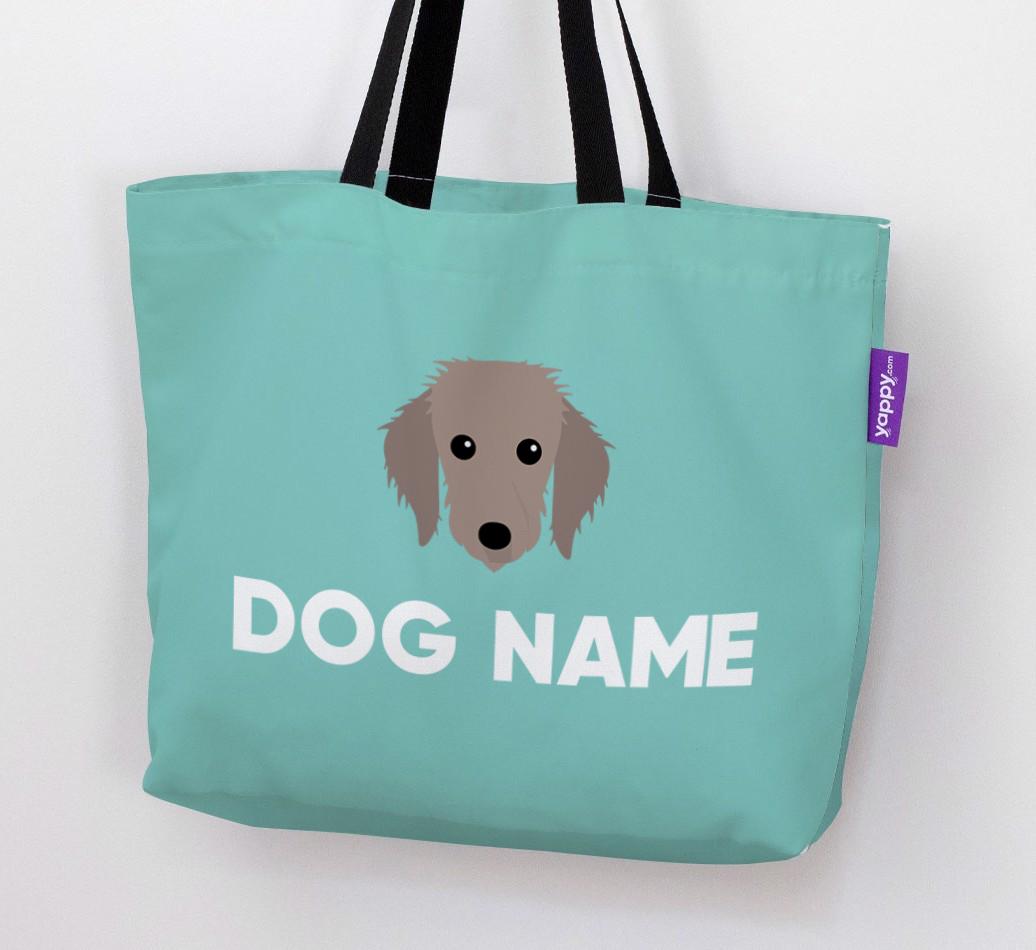 Personalized {dogsName} Icon Canvas Bag