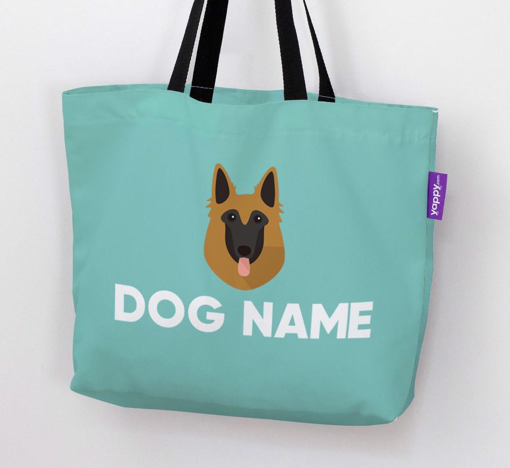 Personalized {dogsName} Icon Canvas Bag