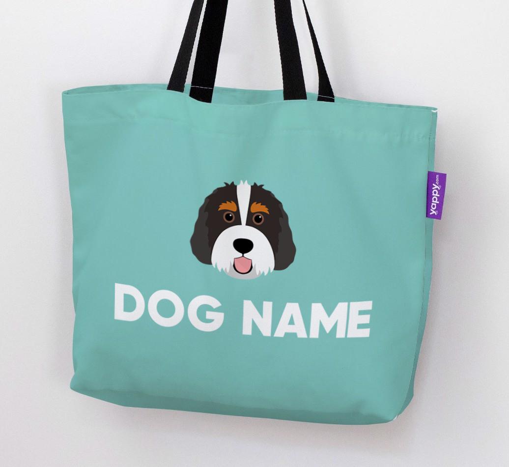Personalized {dogsName} Icon Canvas Bag