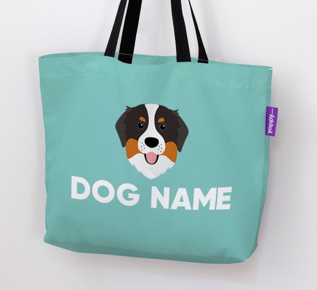 Personalized {dogsName} Icon Canvas Bag
