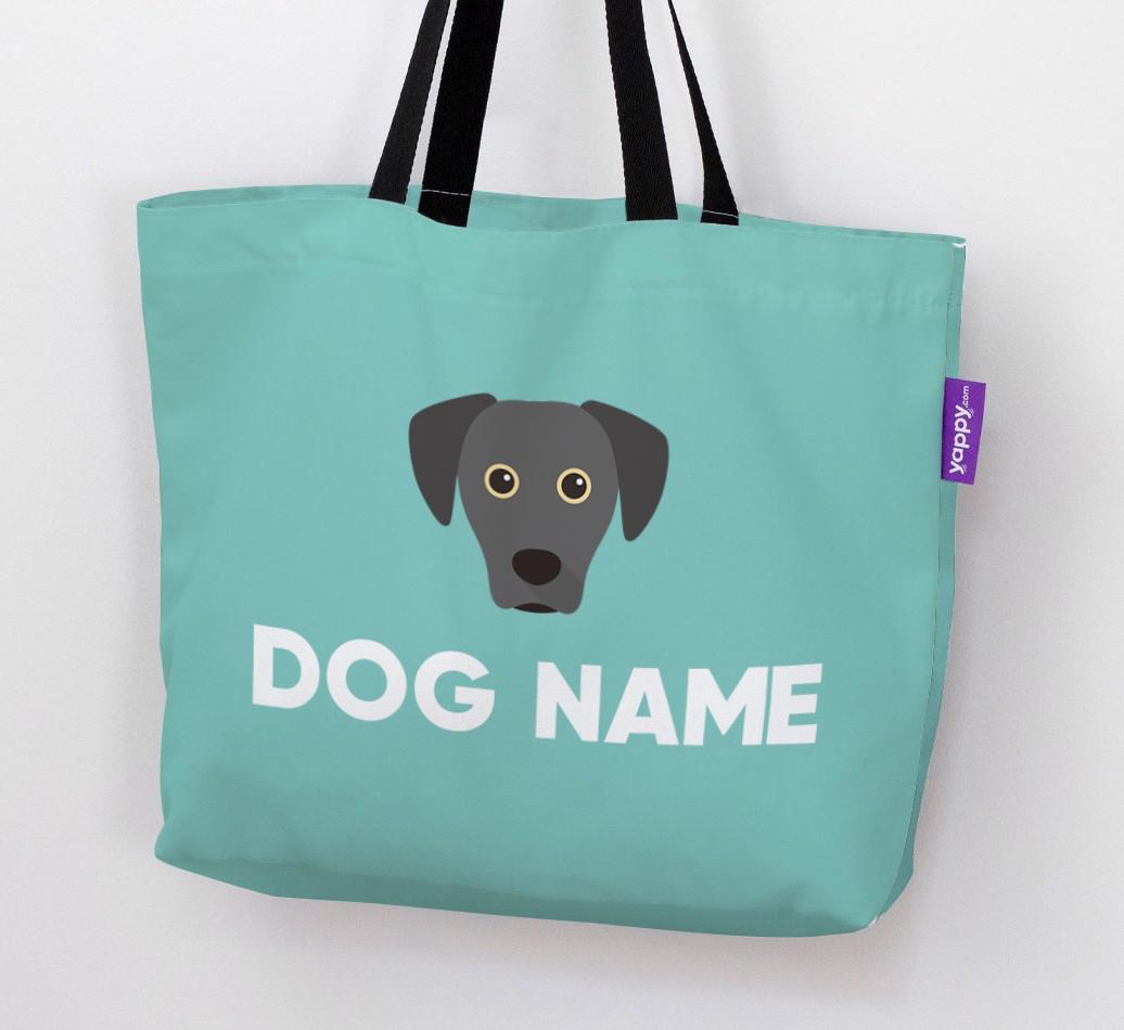 Personalized {dogsName} Icon Canvas Bag