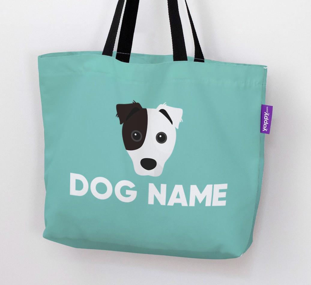Personalized {dogsName} Icon Canvas Bag