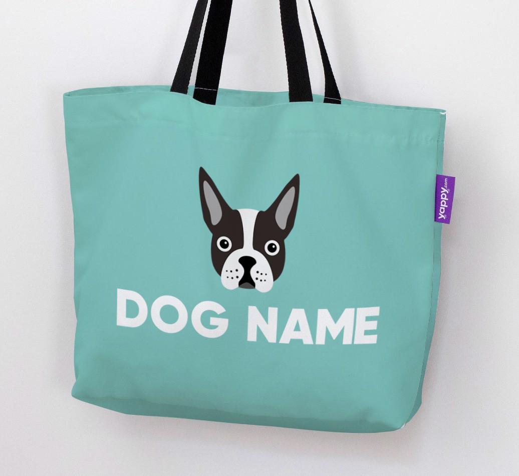 Personalized {dogsName} Icon Canvas Bag