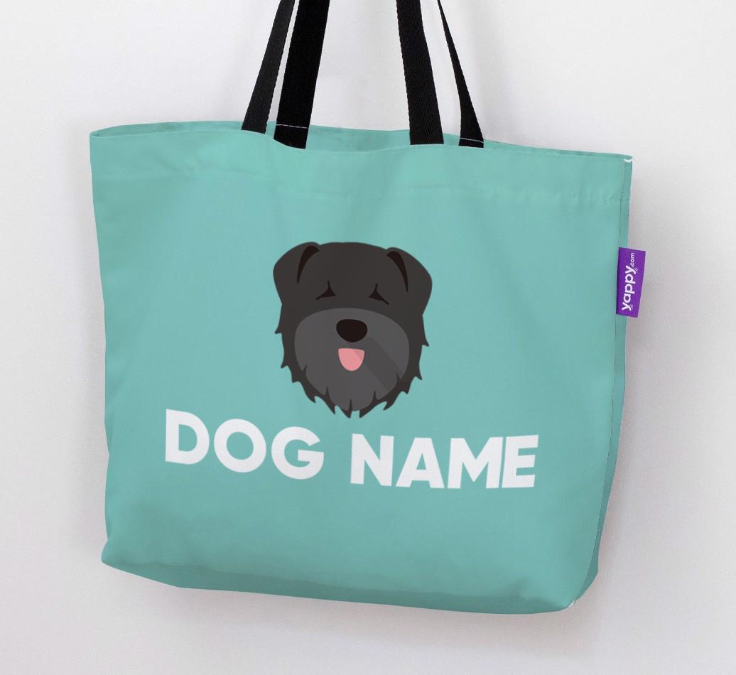 Personalized {dogsName} Icon Canvas Bag