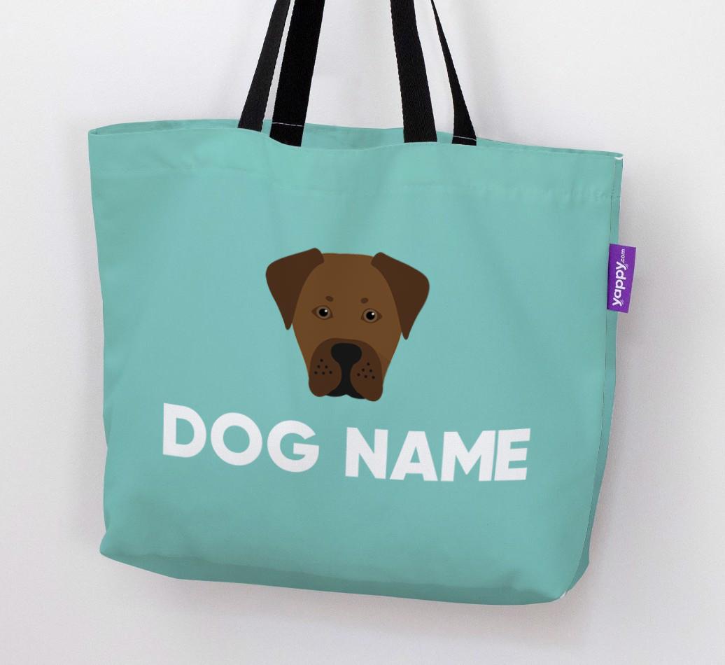 Personalized {dogsName} Icon Canvas Bag