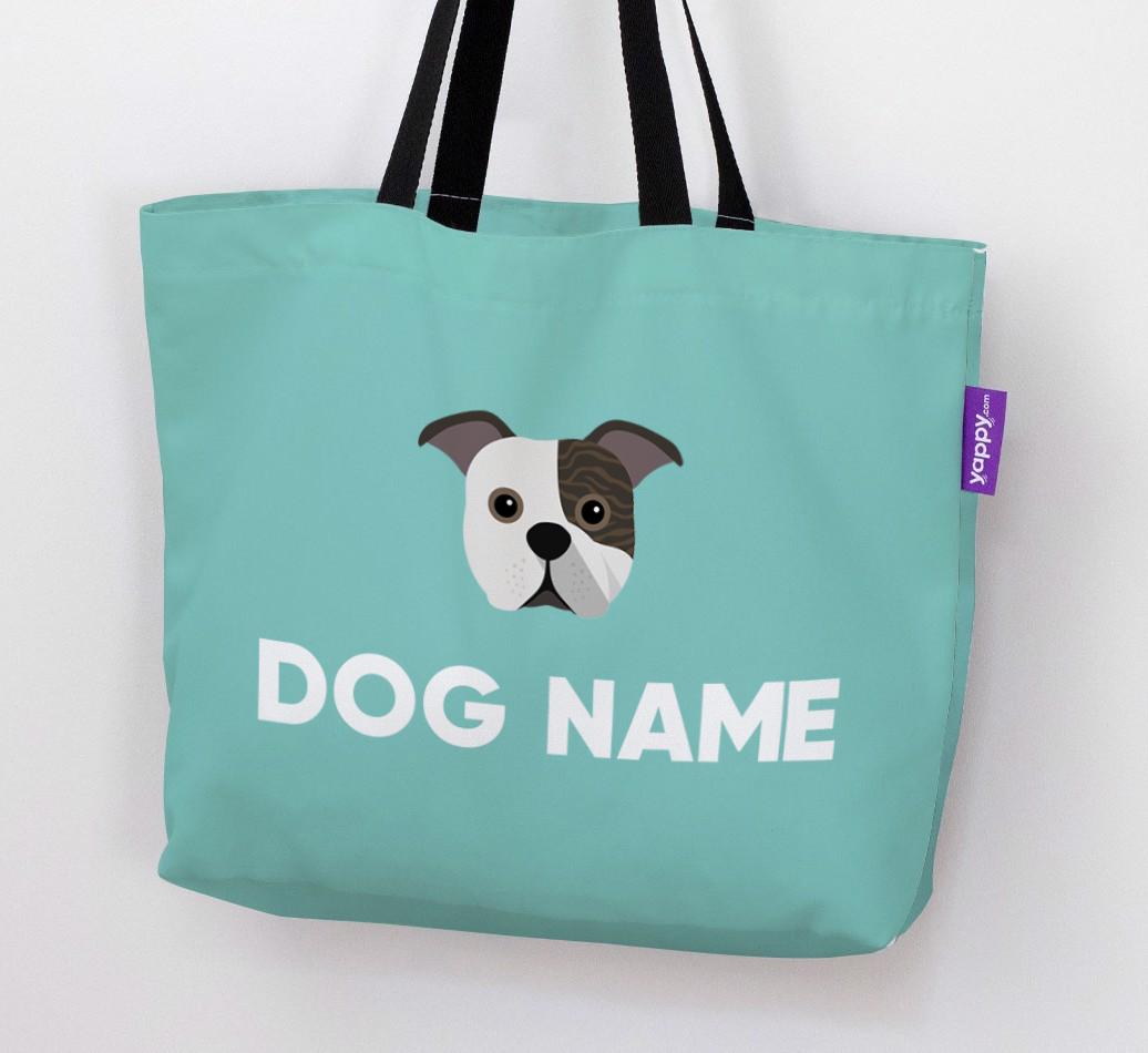 Personalized {dogsName} Icon Canvas Bag