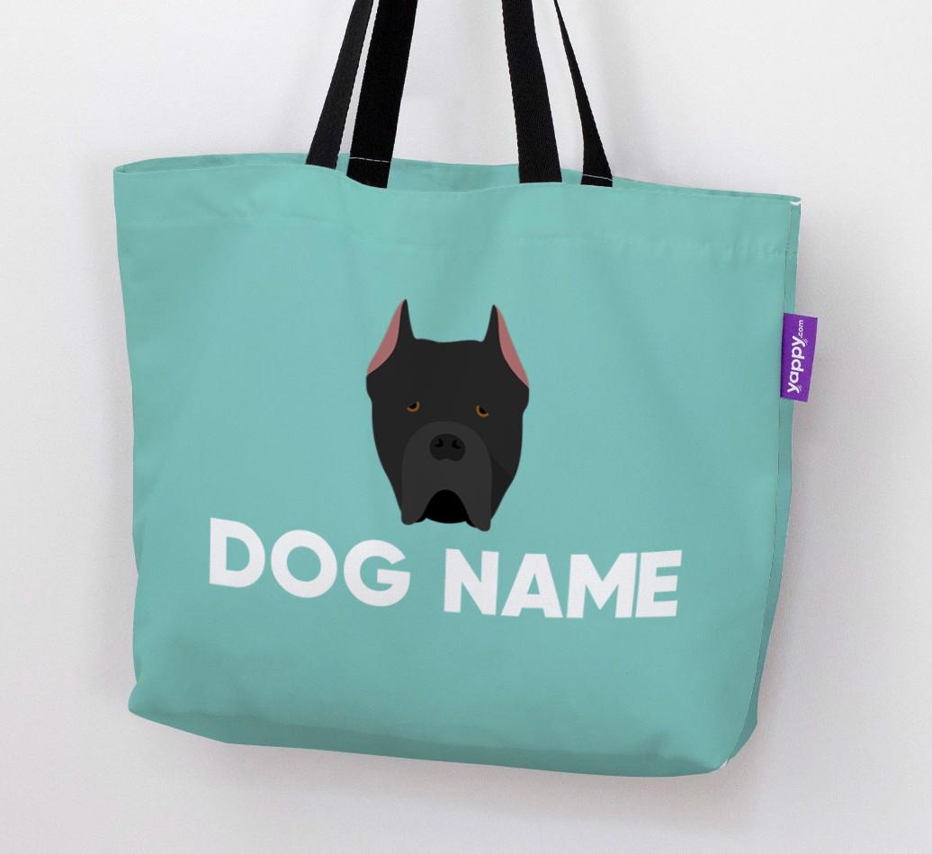 Personalized {dogsName} Icon Canvas Bag
