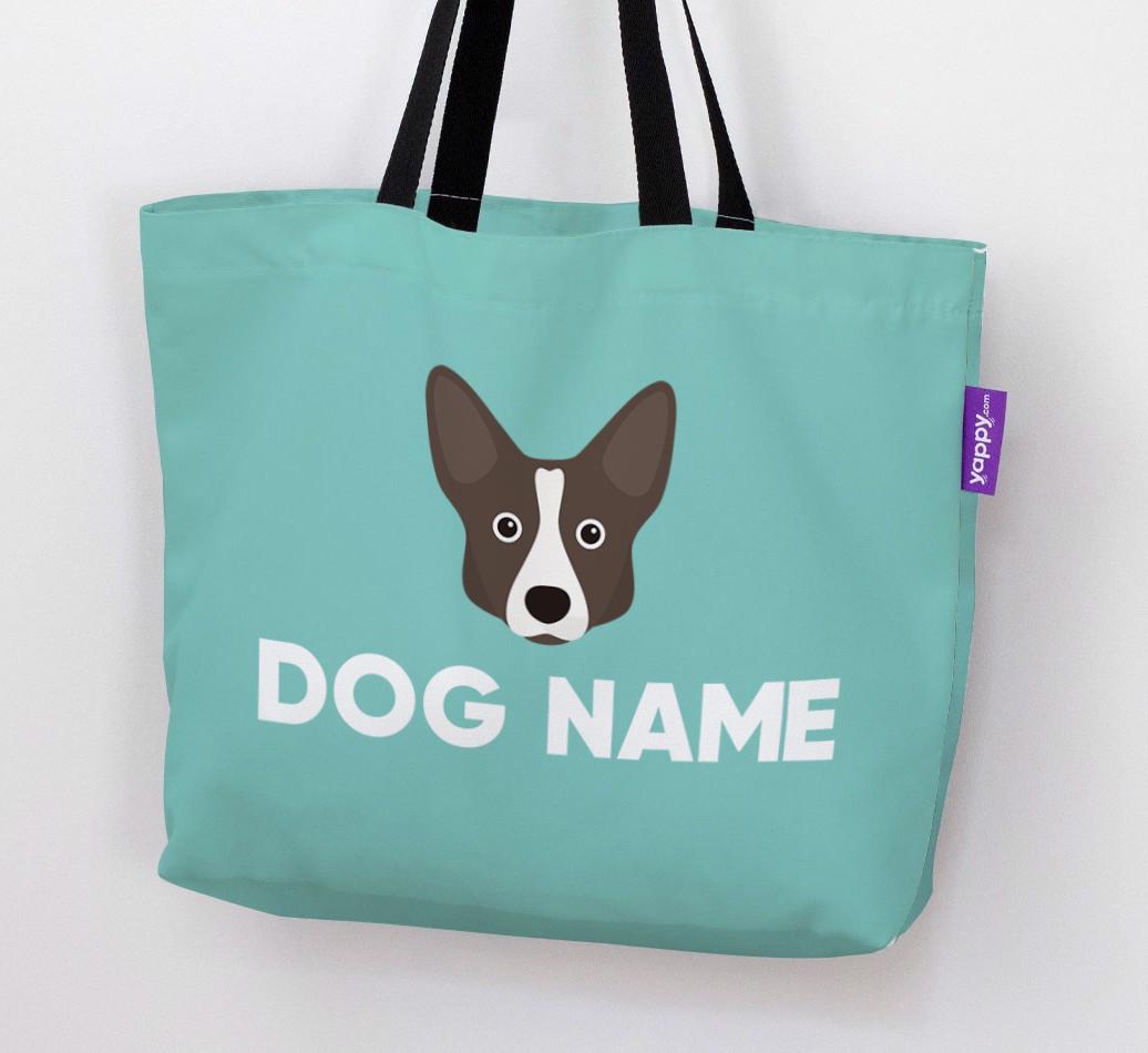 Personalized {dogsName} Icon Canvas Bag