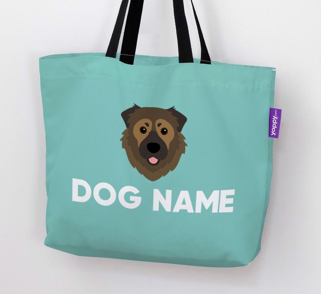 Personalized {dogsName} Icon Canvas Bag