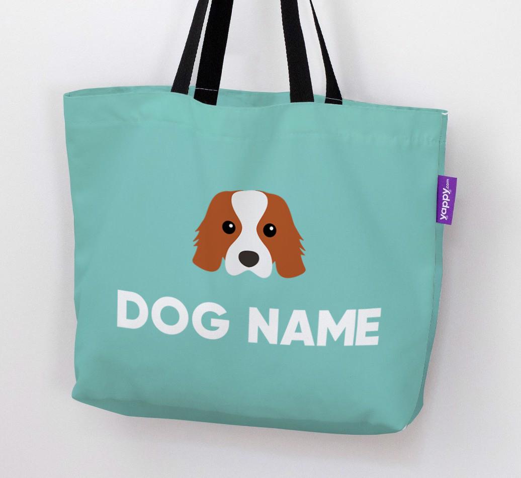 Personalized {dogsName} Icon Canvas Bag
