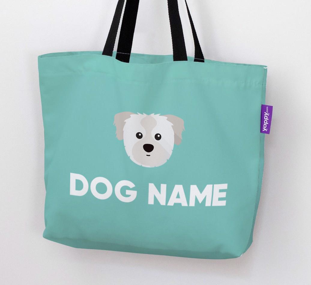 Personalized {dogsName} Icon Canvas Bag