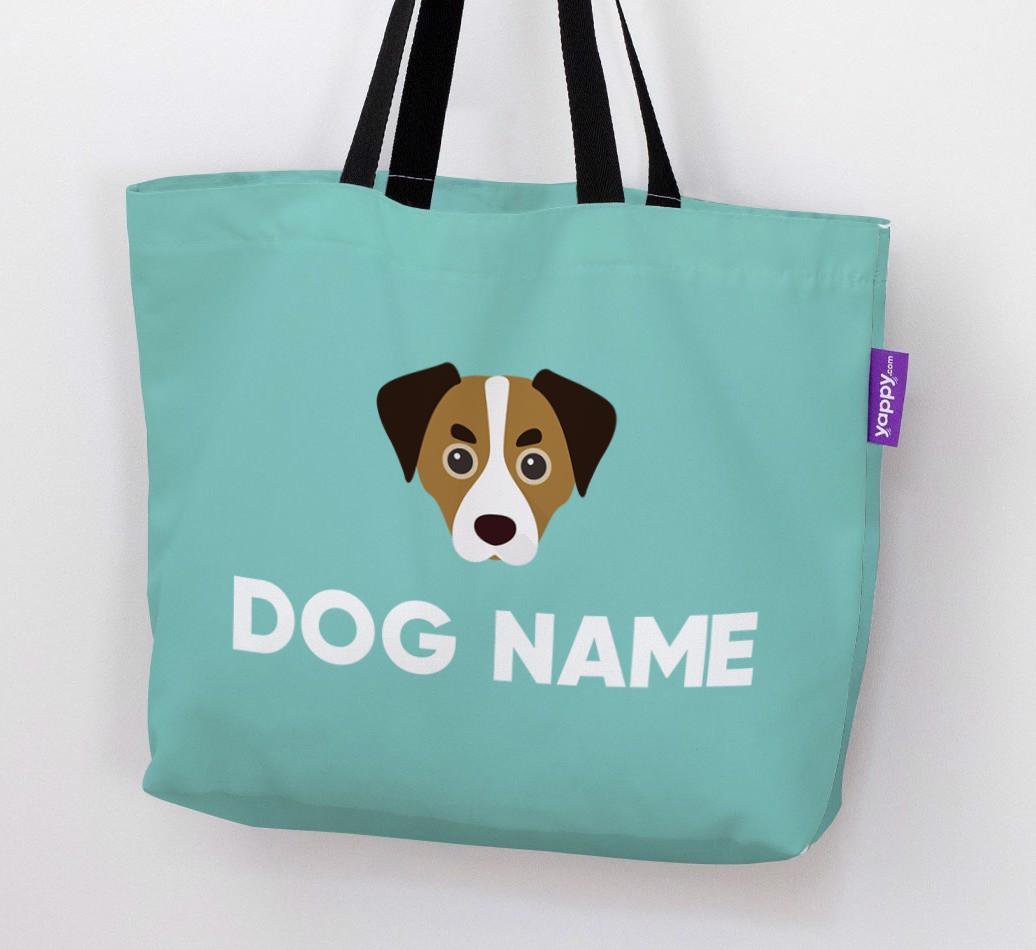 Personalized {dogsName} Icon Canvas Bag