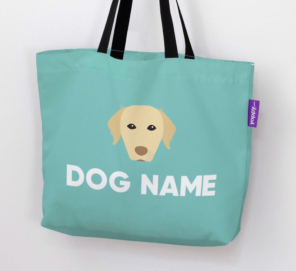 Personalized {dogsName} Icon Canvas Bag
