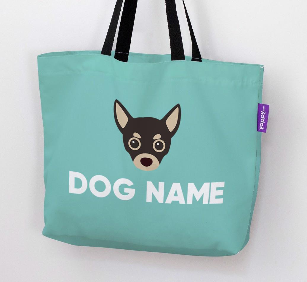 Personalized {dogsName} Icon Canvas Bag