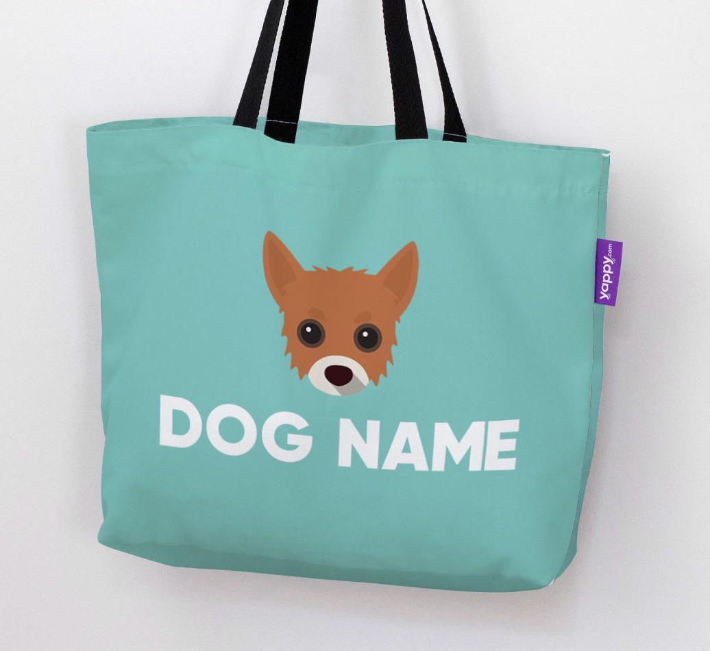 Personalized {dogsName} Icon Canvas Bag