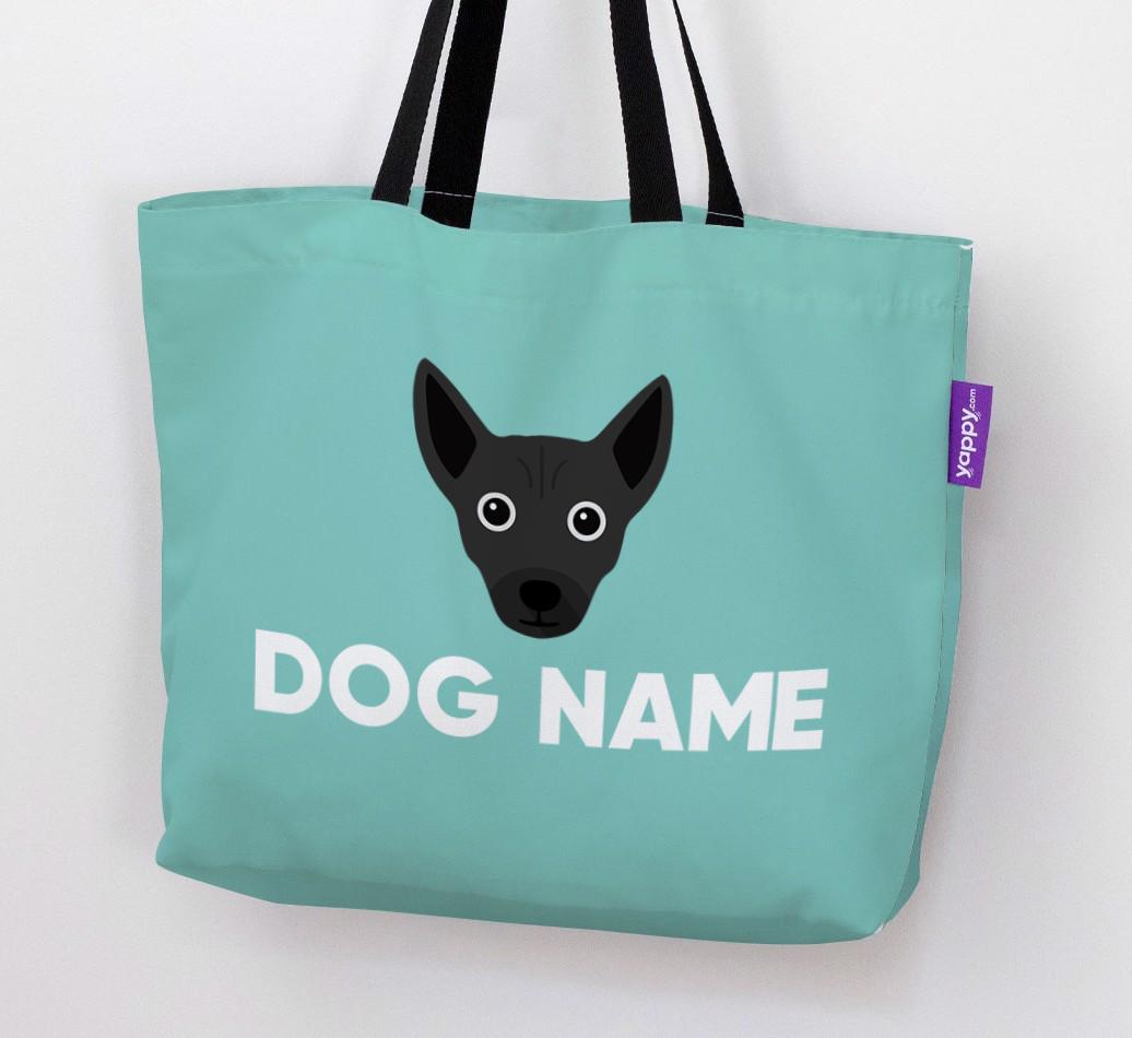 Personalized {dogsName} Icon Canvas Bag