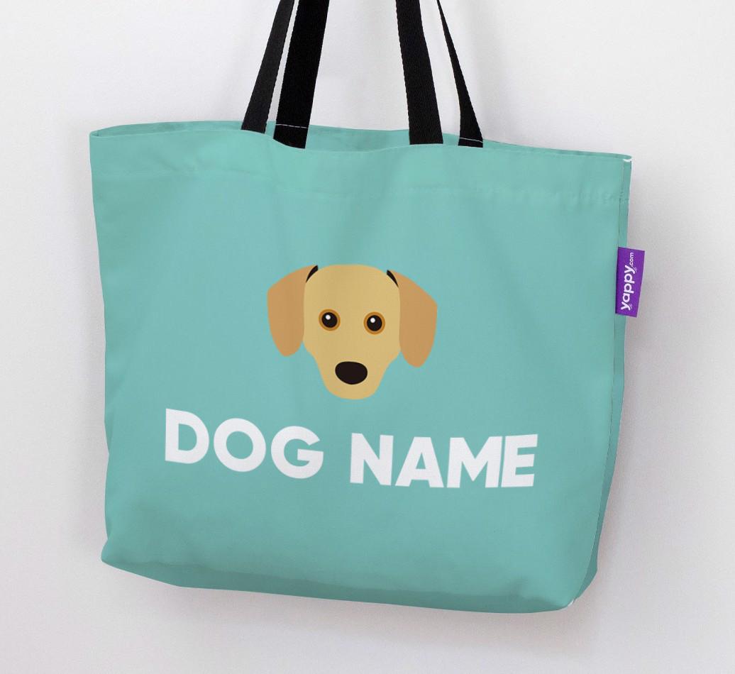 Personalized {dogsName} Icon Canvas Bag