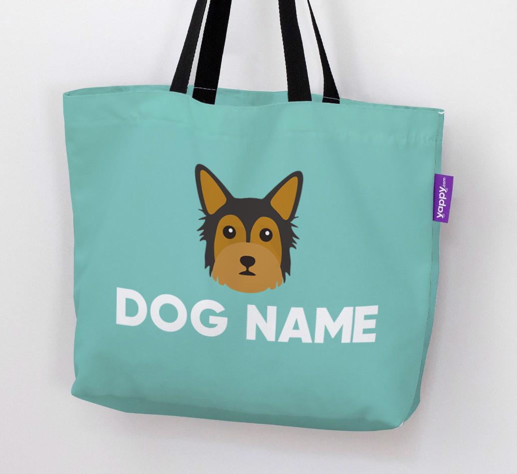 Personalized {dogsName} Icon Canvas Bag