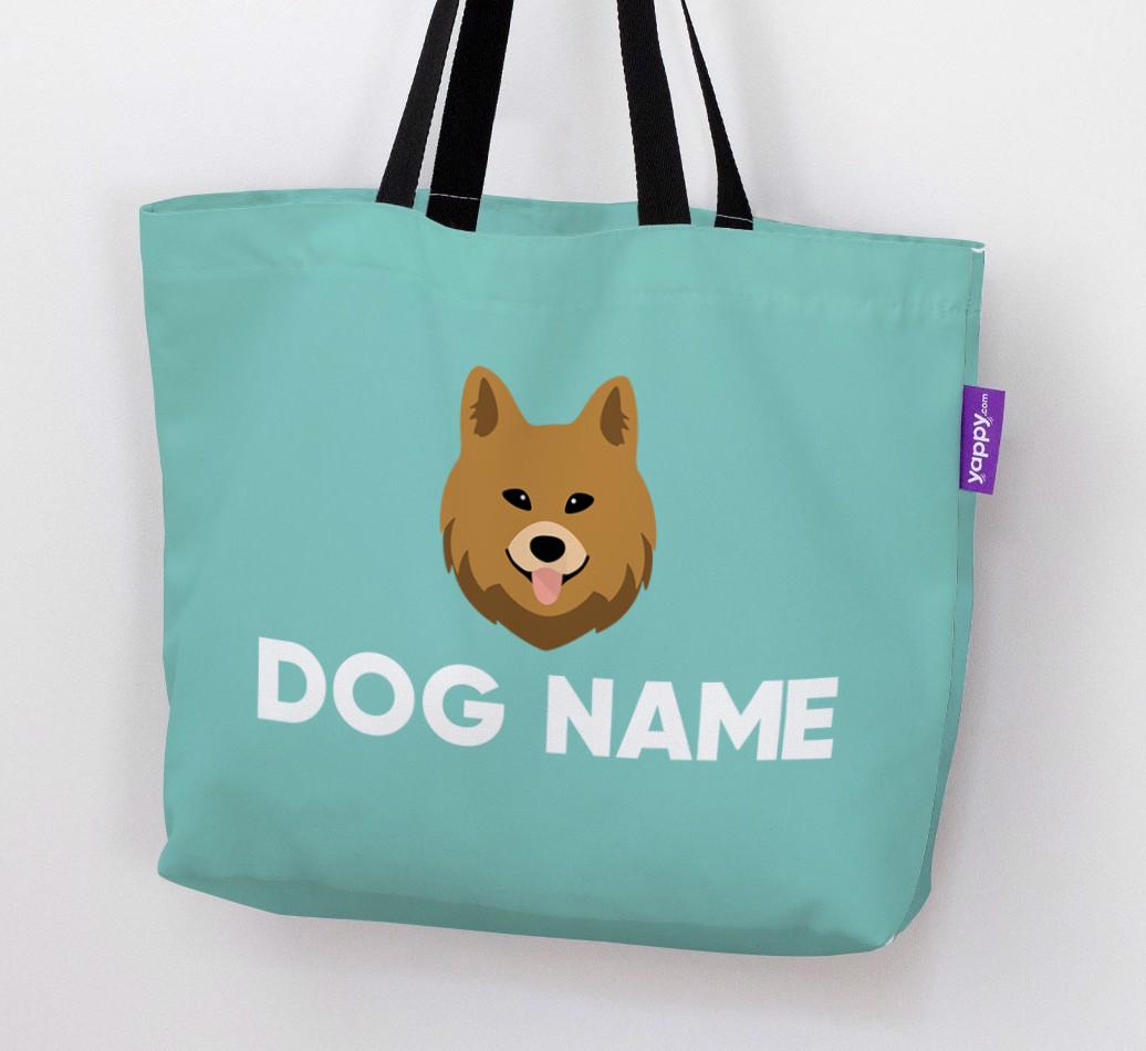 Personalized {dogsName} Icon Canvas Bag
