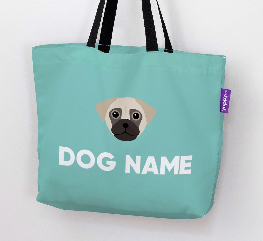 Personalized {dogsName} Icon Canvas Bag