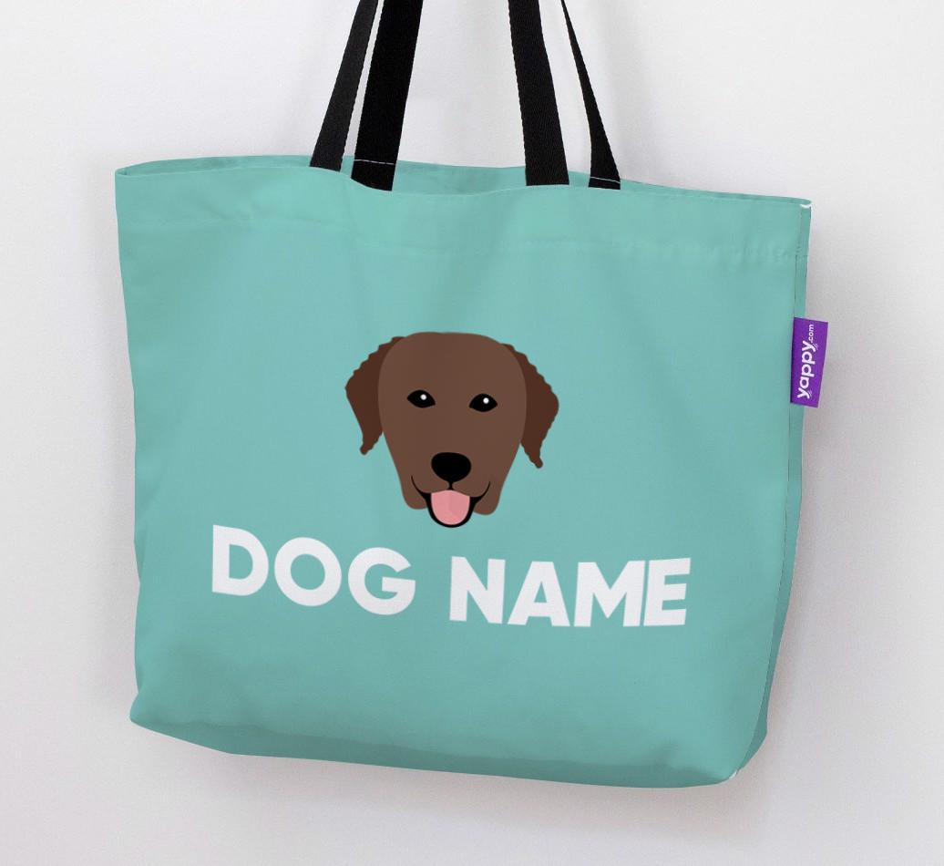 Personalized {dogsName} Icon Canvas Bag