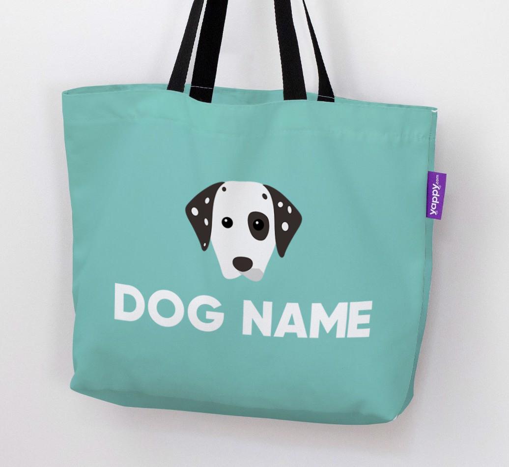 Personalized {dogsName} Icon Canvas Bag
