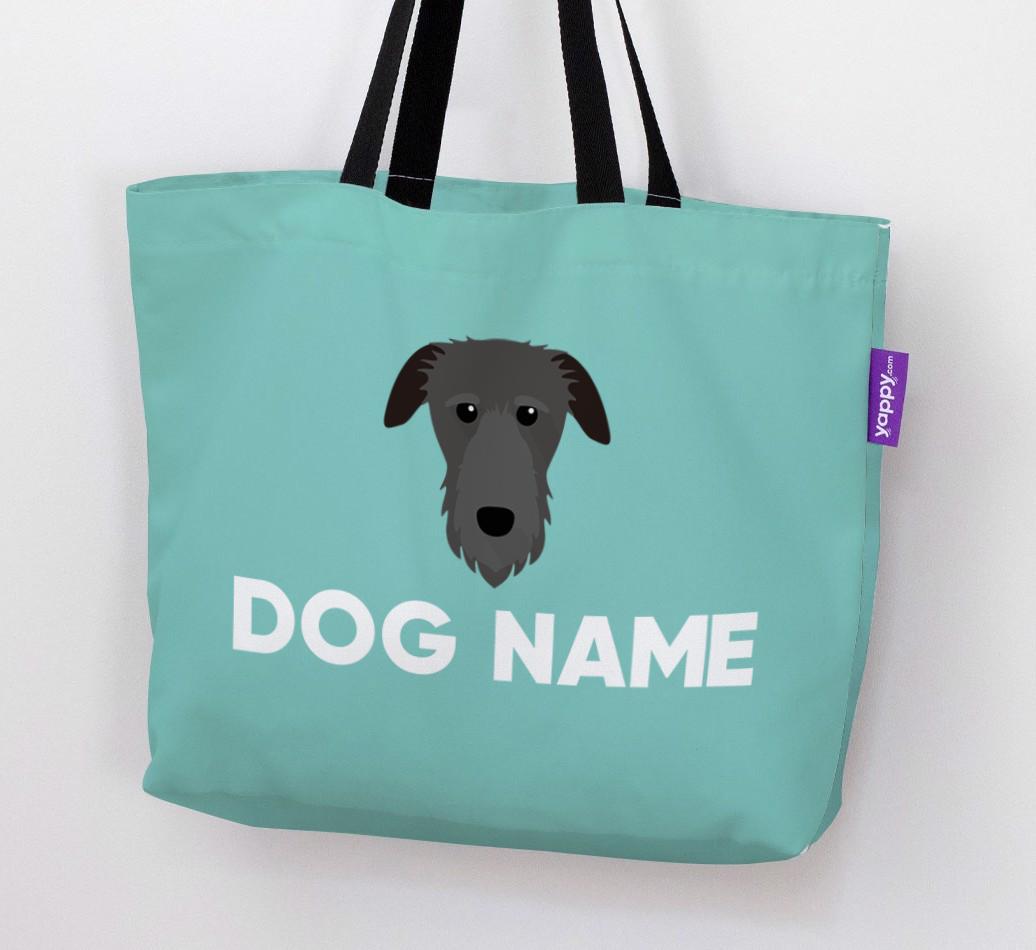 Personalized {dogsName} Icon Canvas Bag