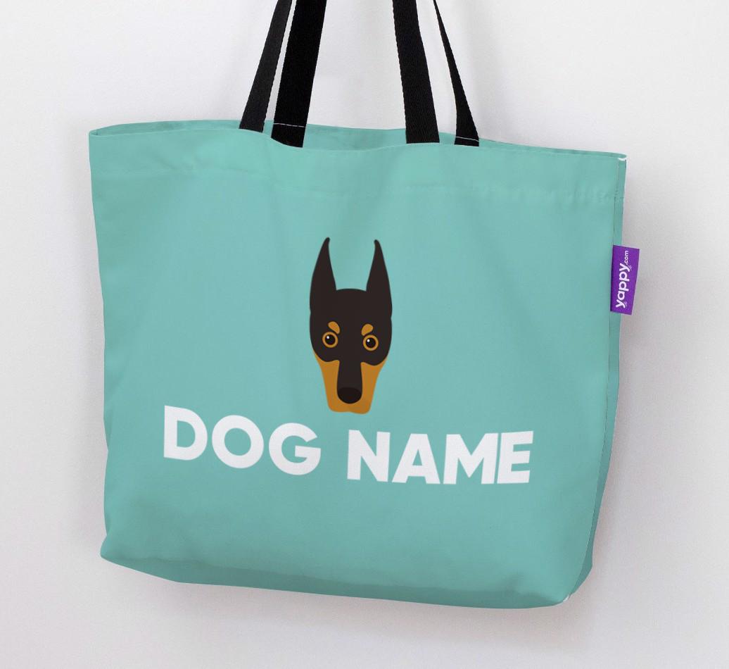 Personalized {dogsName} Icon Canvas Bag