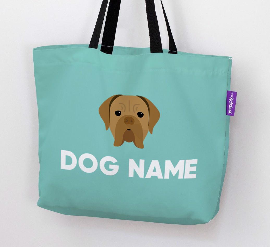 Personalized {dogsName} Icon Canvas Bag