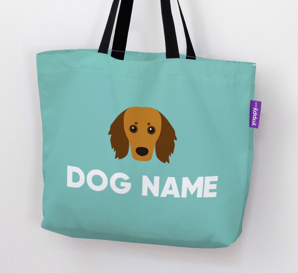 Personalized {dogsName} Icon Canvas Bag