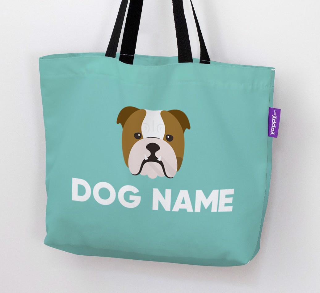 Personalized {dogsName} Icon Canvas Bag