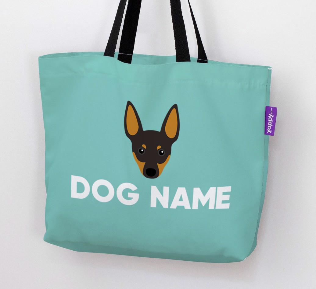 Personalized {dogsName} Icon Canvas Bag