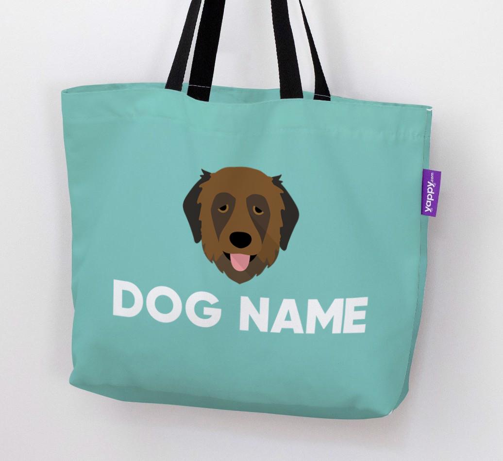 Personalized {dogsName} Icon Canvas Bag