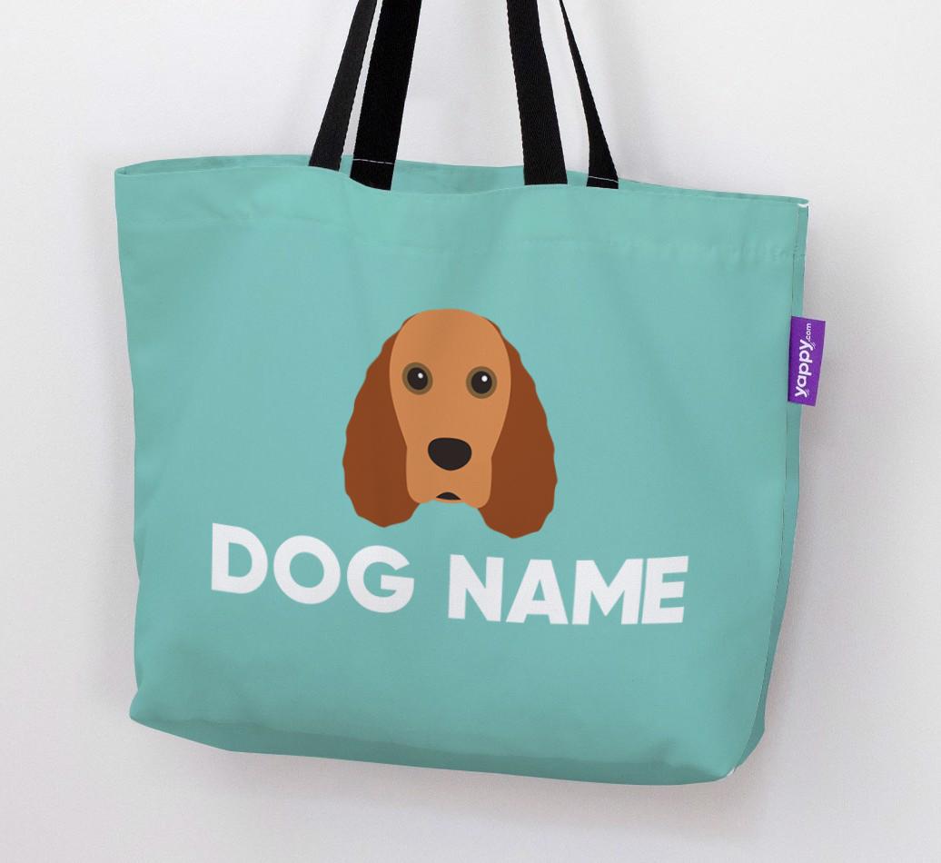 Personalized {dogsName} Icon Canvas Bag